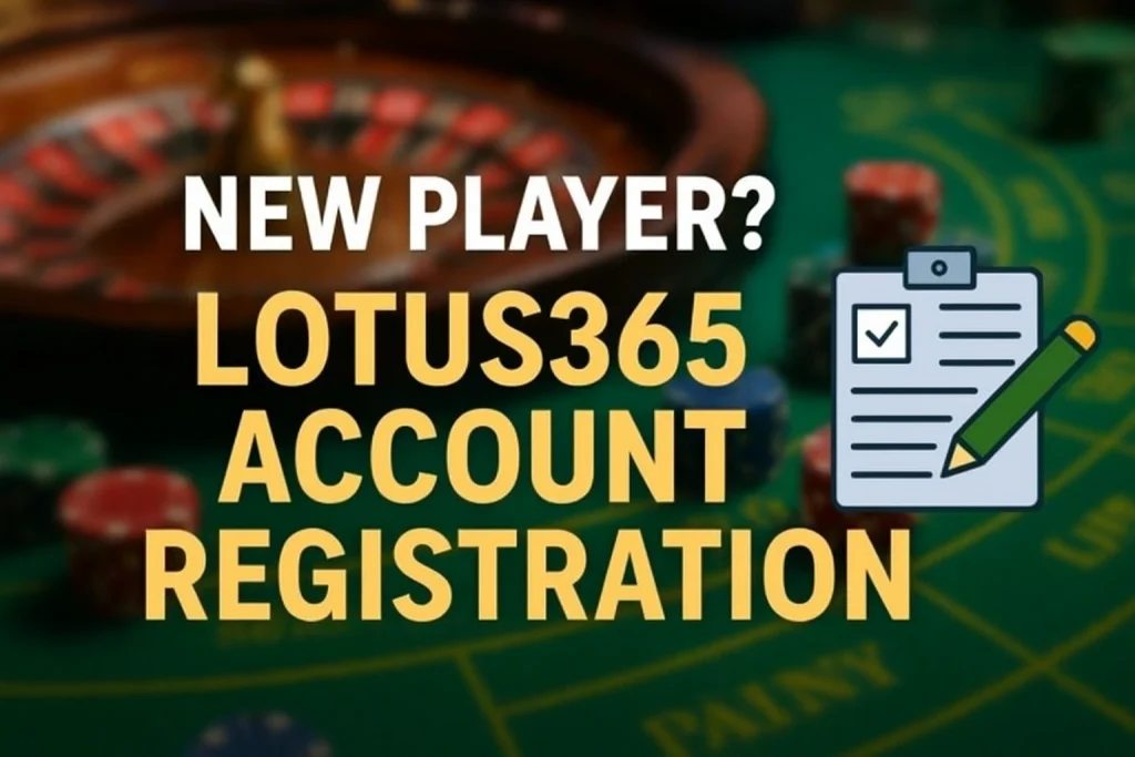 Lotus365 account registration for new players